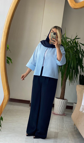 شومیز باکسی شیشه ای