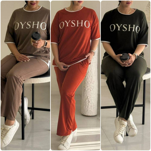تیشرت آستین کوتاه و شلوار oysho