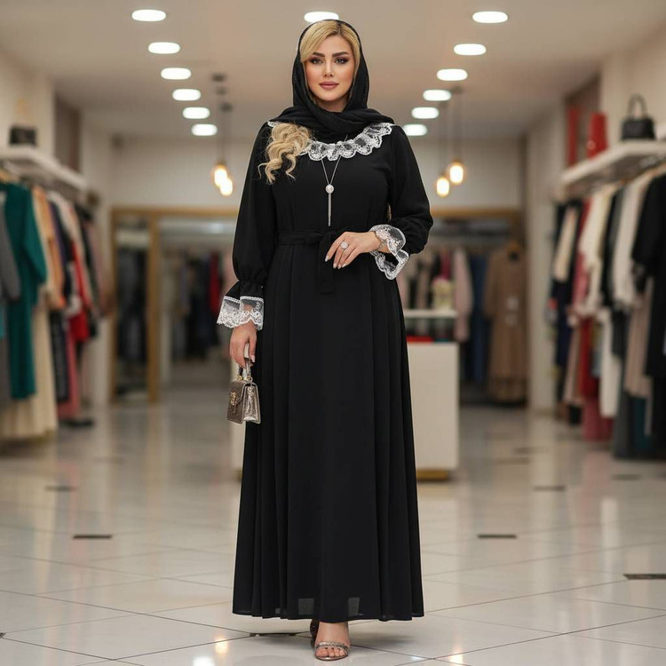 پیراهن عبایی محبوبه