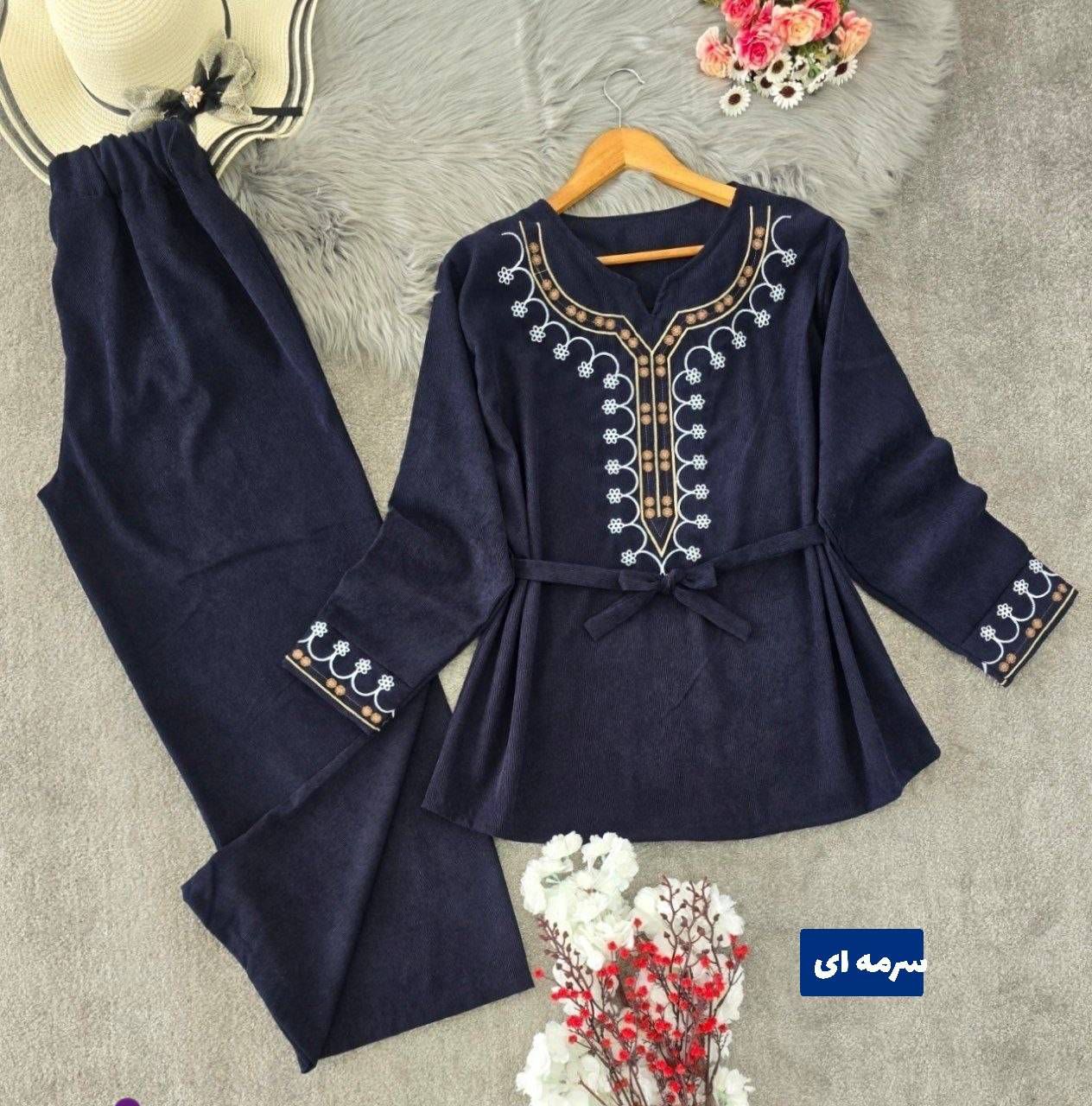 تونیک شلوار شرمین پاییزه مناسب مجالس