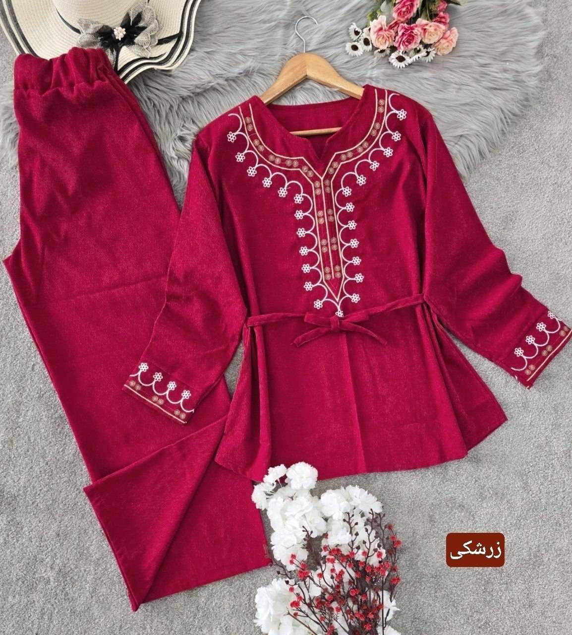 تونیک شلوار شرمین پاییزه مناسب مجالس